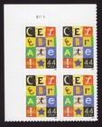 Scott #4407 Celebrate Block Letters Plate Block of 4 Stamps - MNH UL