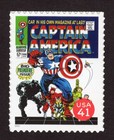 Scott #4159o Captain America Comic Book Single Stamp - MNH