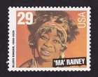 Scott #2859 Ma Rainey Blues Singer Single Stamp - MNH