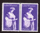 Scott #1832 Edith Wharton Pair of Stamps - MNH