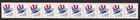 Scott #3266 Patriotic Hat H Rate Plate # Coil of 25 Stamps - MNH