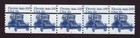 Scott #1906a Electric Auto 1917 Precancel PNC5 Stamp of 5 Coil - MNH P#3 A