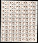 Scott #1869d Chester W. Nimitz Sheet of 100 Stamps - MNH Dull Gum P#3 UR