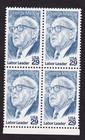 Scott #2848 George Meany Block of 4 Stamps - MNH