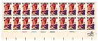 Scott #1803 W.C. Fields Plate Block of 20 Stamps - MNH LL #2