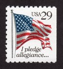 Scott #2593 Flag Pledge Allegiance Single Stamps - MNH