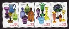 Scott #3328a (3325-28) American Glass Strip of 4 Stamps - MNH
