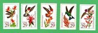 Scott #2646a Hummingbirds Set of 5 Stamps - MNH