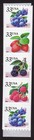 Scott #3407a (3404) Berries Fruit Plate # Coil (PNC5) of 5 Stamps - MNH #2