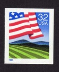 Scott #2919 Flag over Field (Farm) Booklet Single Stamp - MNH