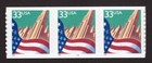 Scott #3281c Flag Over City Plate # (PNC3) 3 Stamp Coil - MNH P#2222 Small Date