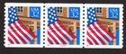 Scott #2913 Flag Over Porch Plate # Coil (PNC3) of 3 Stamps - MNH P#33333 LGG