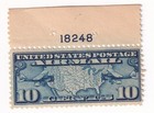 Scott #c7 Map & Planes Plate # Single Stamp - MNH P#18248