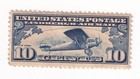 Scott #c10 Map & Planes Lindbergh Single Stamp - MNH