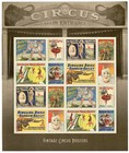 Scott #4905a Vintage Circus Posters Sheet of 16 Stamps - MNH