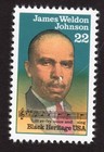 Scott #2371 James Weldon Johnson (Black Heritage) Single Stamp - MNH