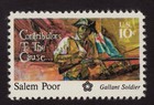 Scott #1560 Contributors to the Cause Salem Poor Single Stamp - MNH