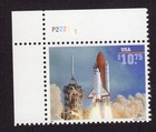 Scott #2544a Space Shuttle Endeavor Plate # Single Stamp - MNH P#22221 UL XF