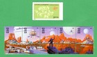 Scott #3242a-3243 Space Discovery Giving Sharing Strip of 5 & Single Stamps MNH