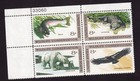 Scott #1430a Wildlife Conservation Plate Block of 4 Stamps - MNH P#33060 UL