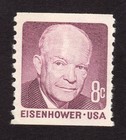 Scott #1402 Dwight Eisenhower Coil Single Stamp - MNH #1