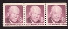 Scott #1402 Dwight Eisenhower Coil of 3 Stamps - MNH #2