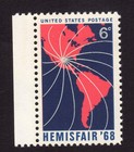 Scott #1340 Hemisfair '68 Single Stamp - MNH #1