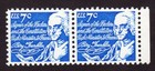 Scott #1393D Benjamin Franklin Pair of Stamps - MNH #1 Dull Gum