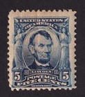 Scott #304 Abraham Lincoln Single Stamp - MNH #1