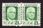 Scott #1400 Amadeo P. Giannini Pair of Stamps - MNH #2