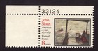 Scott #1433 John Sloan Plate # Single Stamp - MNH P#33124 UL