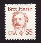Scott #2196 Bret Harte (Writer, Poet) Single Stamp - MLH