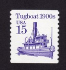 Scott #2260 Tugboat 1900s Coil Single Stamp - MNH #1