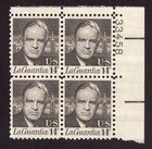 Scott #1397 Fiorello LaGuardia Plate Block of 4 Stamps - MNH P#33458 UR