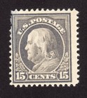 Scott #418 Benjamin Franklin Single Stamp - Damaged