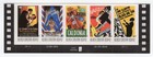 Scott #4340a (4337-4340) Black Cinema Plate Block of 5 Stamps - MNH