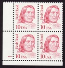 Scott #2175 Red Cloud Plate Block of 4 Stamps - MNH P#1 LL
