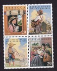 Scott #2788a (2785) Classic Children's Books Block of 4 Stamps - MNH Rebecca 1st