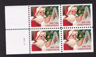 Scott #2582 Santa Checking List Booklet Pane of 4 Stamps - MNH