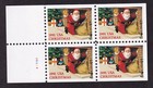 Scott #2584 Santa Kneeling with Bag Booklet Pane of 4 Stamps - MNH
