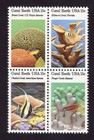 Scott #1830a (1827-30) Coral Reef Block of 4 Stamps - MNH Brain Coral 1st
