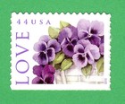 Scott #4450 44¢ Love Pansies Single Stamp - MNH GENUINE