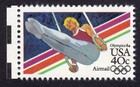 Scott #c106 Gymnastics Still Rings Airmail Single Stamp - MNH