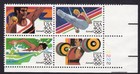 Scott #c108b (c105) 1984 Summer Olympics Airmail Block of 4 stamps - MNH PC#8