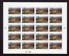 Scott #c138a Acadia National Park Airmail Sheet of 20 Stamps - MNH P#B2222