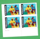Scott #3175 Kwanzaa Plate Block of 4 Stamps - MNH LL