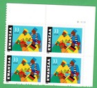 Scott #3368 Kwanzaa Plate Block of 4 Stamps - MNH UR