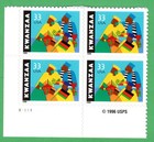 Scott #3368 Kwanzaa Plate Block of 4 Stamps - MNH LL