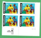 Scott #3368 Kwanzaa Plate Block of 4 Stamps - MNH LR