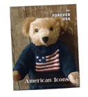 Scott #6106 American Icons Teddy Bear Flag Sweater Single Forever Stamp - MNH